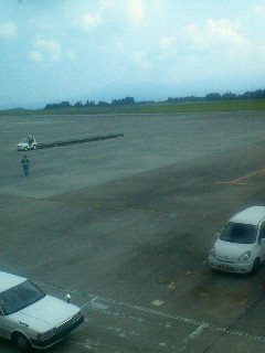 再び鹿児島空港。